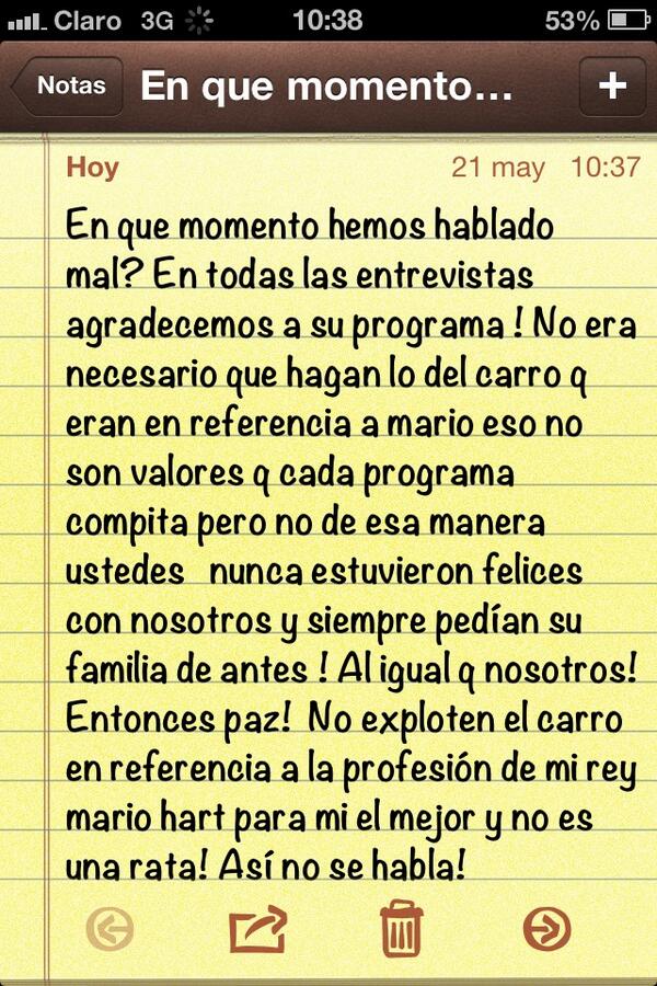 AleBaigorria1's tweet photo. @Yacoturco9  tu eres un caballero esa es la imagen q tengo de ti pero no debiste prestarte para lo q hicieron ayer http://t.co/GuC8uFZ97F