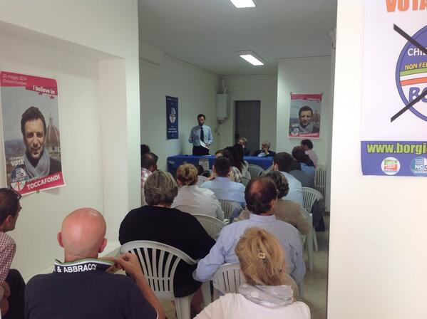 GToccafondi's tweet image. Chiesina Uzzanese con il candidato #sindaco #Borgioli un #nuovocentrodestra che riparte dal dialogo con i #cittadini