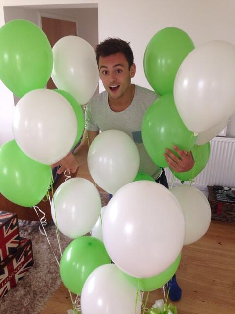 Can’t believe it’s my 20th birthday! Thanks for the balloons @adidasneolabel :) #Twenteen :-/