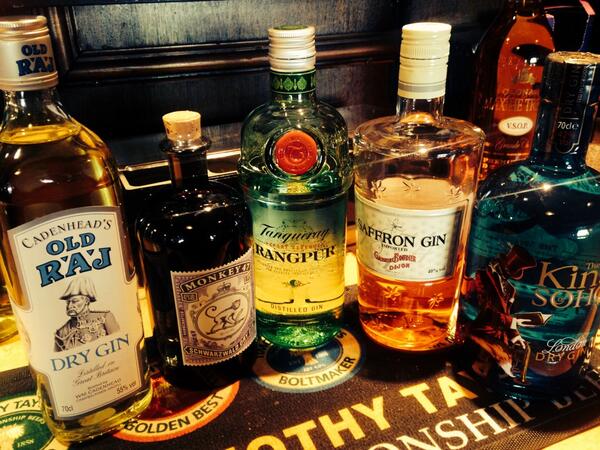 BlackLaneEnd's tweet photo. Here are some of the new comers to our growing gin collection! Try our gins in our beer garden with beautiful views! http://t.co/9NlnV4SiXP