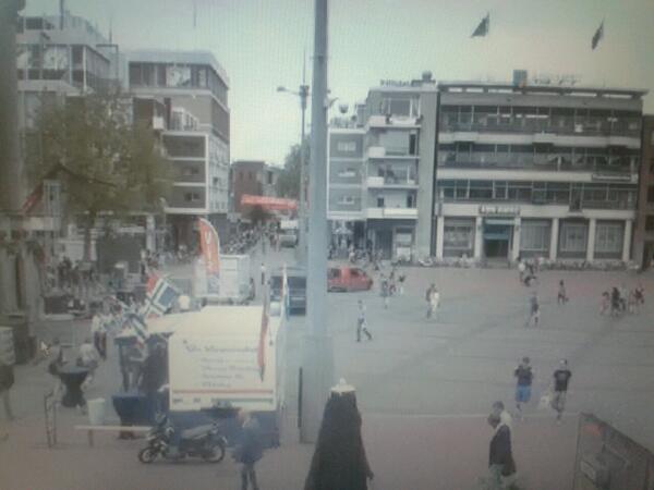 Hier gaat het feest #huldiging Grote Markt  <a href="/fcgroningen/">FC Groningen</a> vanavond plaatsvinden! #gastvrijbeveiligen 050-5878794