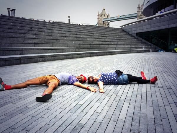 Had an awesome day gearing up for this years @ScoopTheatre <a href="/TeamLondonBdg/">Team London Bridge</a> #StepOut production w/ <a href="/bea_holland/">Bea Holland</a> - 😁