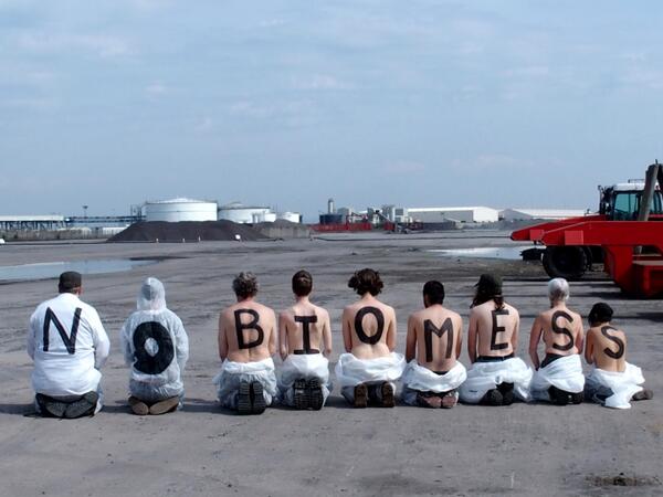 BioenergyAction's tweet image. Members of @BrisRisingTide Occupy Avonmouth Port, tell Helius No #Biomess here. More at bristol.indymedia.org/2014/05/19/sem…