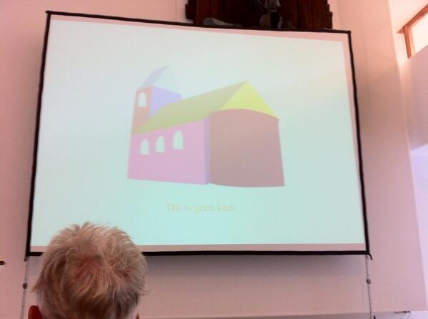 Educatie symposium <a href="/GroningerKerken/">Groninger Kerken</a>: van Heusden over de kerk. @rug_letteren