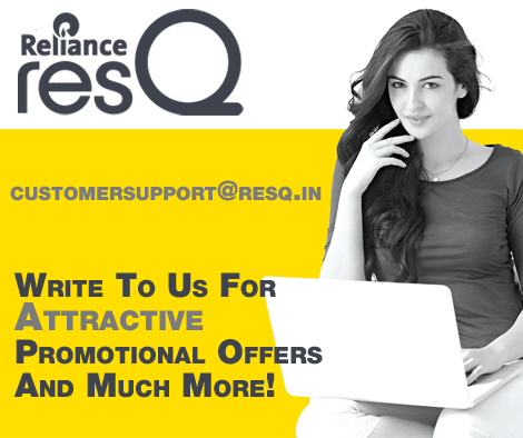 Write to us for attractive promotional offers and all details on the latest ResQ care plans!