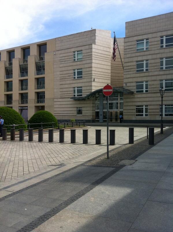 Susanstepleton's tweet photo. American Embassy. About to be briefed by the Ambassador. Hope he does Ukraine. http://t.co/SJ5X8RXJe6