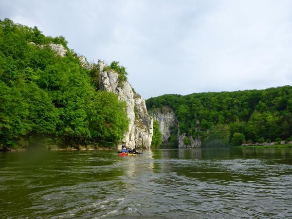 Verbandsfahrt an die Naab organisiert von Klaus Dähmlow.