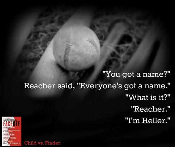 MatchUpAntholog's tweet photo. A new FaceOff teaser for your Wednesday! @LeeChildReacher vs @JoeFinder (releasing 6/3 http://t.co/t9uw59ujG5) http://t.co/uBl4MIlcm3