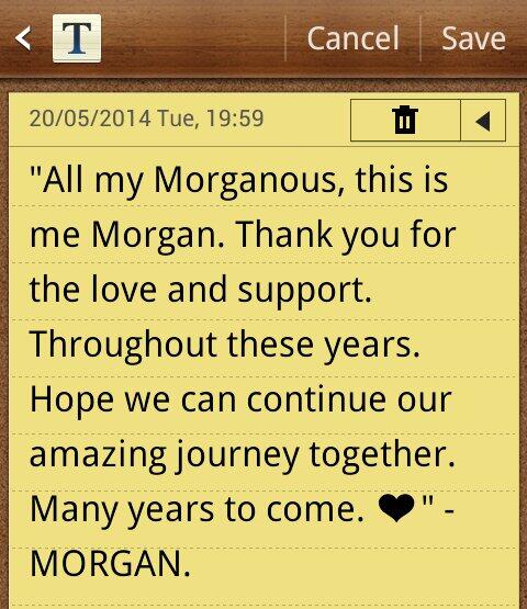 morganousid's tweet photo. Dapet salam dari @MorganOey. Cieh:p http://t.co/njXp0OXUGR
