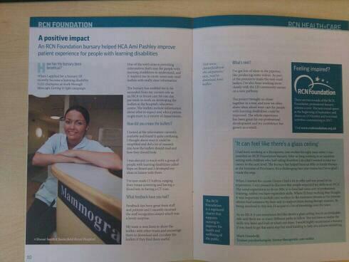 Ami Pashley (@amipashley) on Twitter photo Got the <a href="/theRCN/">The RCN</a> mag today with my interview in :-D #bursary #LD #EasyRead <a href="/royalhospital/">Chesterfield Royal Hospital NHS FT</a> <a href="/CommsTeamCRH/">CommsTeamCRH</a> Got the <a href="/theRCN/">The RCN</a> mag today with my interview in :-D #bursary #LD #EasyRead <a href="/royalhospital/">Chesterfield Royal Hospital NHS FT</a> <a href="/CommsTeamCRH/">CommsTeamCRH</a>