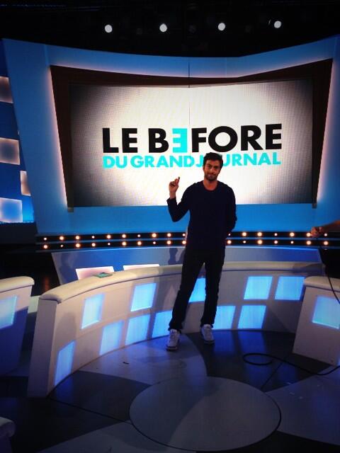 LabelBarclay's tweet photo. .@mdaumail dans le @BEFORELGJ ce soir à 18h10! cc @canalplus #SpeedOfLight http://t.co/GHNg3JwSG8