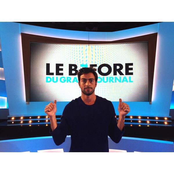 lebefore's tweet photo. Il vient nous présenter son album solo "Speed Of Light" @mdaumail est avec nous ce soir ! http://t.co/4Kd6CpIkwB