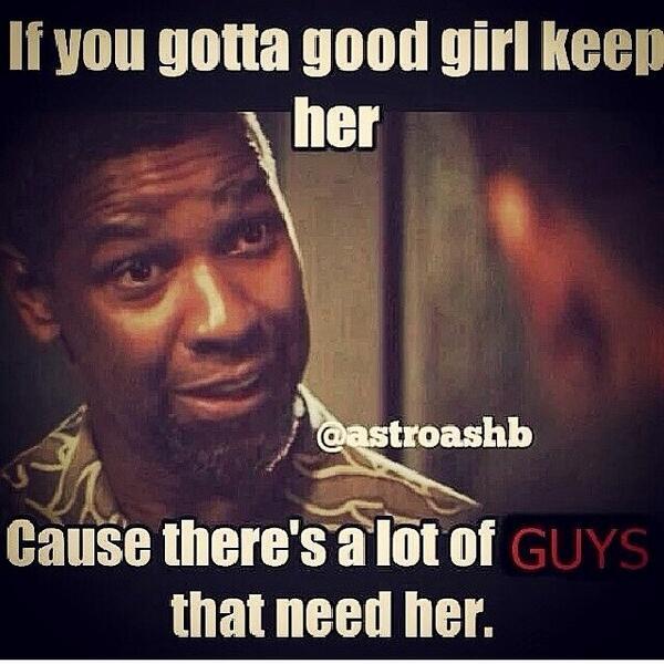 iadorewomen_'s tweet photo. If you got a good girl... http://t.co/cNWpbRcgWC