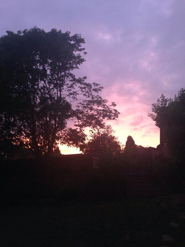 OWLTechAndy's tweet image. &quot;Red sky and night, shepherds delight!&quot; Means one thing, check your #IntuitionPV tomorrow, some high #generation!!