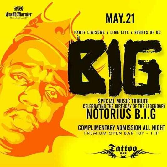 We celebrate the life of #BiggieSmalls (R.I..P.) 2nite <a href="/Tattoo_Bar/">Salon MIX TATTOO BAR Астрахань</a> #EveryoneFreeAllNight