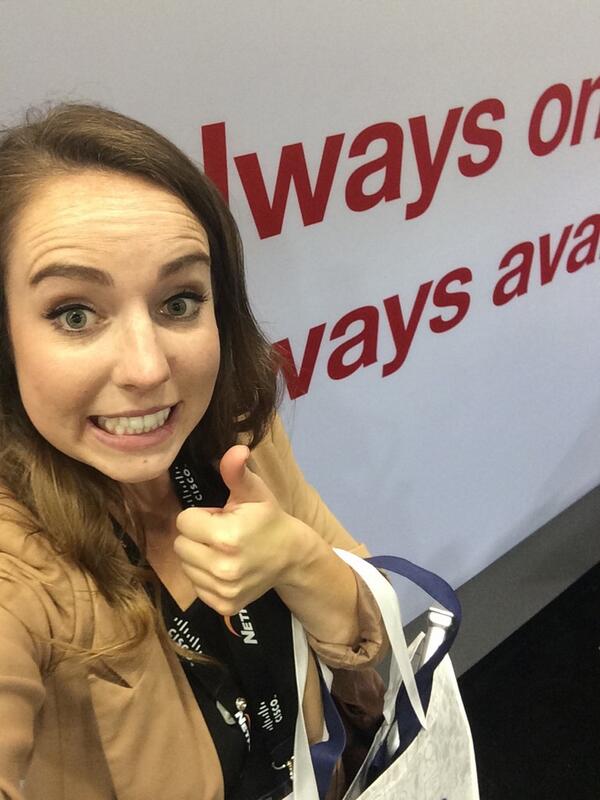 meganbrog's tweet photo. My #TomorrowStartsHere @SungardAS #ciscolive I entered to win a $5,000 #Amex gift card! http://t.co/8C3XziTNO6