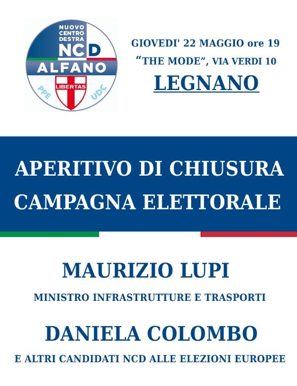 NCDCanegrate's tweet photo. @NCD_Legnano @NCD_ProvVarese @sindacorhopdl @NCD_insieme @ivo_paiusco @paoloalli @NcdLombardia @NoiConDaniela http://t.co/oESwVPLvGS