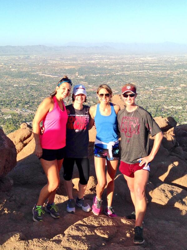 TiffanyAByrd's tweet photo. Yep, we hiked a mountain this morning! @AmandaPoppleton @FuelingBruins @DianaHarbourtRD #CPSDA2014 http://t.co/5NeKxyG1gw