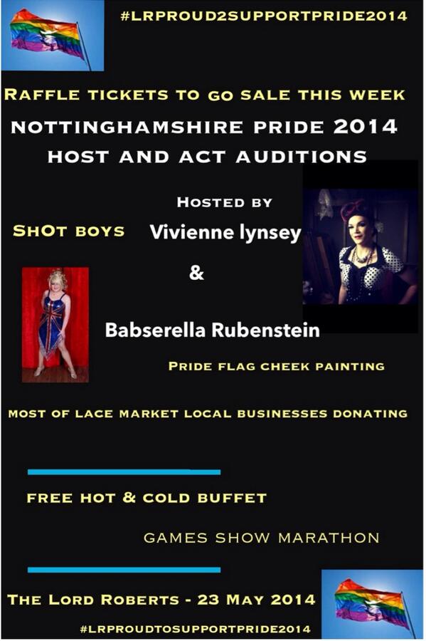 In 2days time! Who's coming to party? <a href="/NottsPride/">Notts Pride</a> <a href="/Viviennelynsey/">Vivienne lynsey</a> <a href="/darrenwood86/">Darren Wood</a> <a href="/steeble/">Steeble</a> <a href="/ManUpNottingham/">Man Up </a> <a href="/RyanBeck/">Ryan Beck</a>