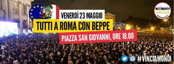 M5SRoma's tweet photo. #tuttiaromail23 siamo pronti ad accogliervi! Ecco tutte le info https://t.co/EKfYt17qJO http://t.co/YTfYLepgO0