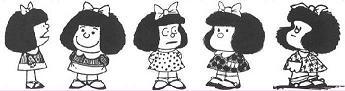 RetroVisor_Foto's tweet photo. Evolución del personaje #Mafalda de #Quino desde 1963 hasta nuestros días 
vía @yelqtls http://t.co/KwfDEI0tqa http://t.co/G5BFH62RNs