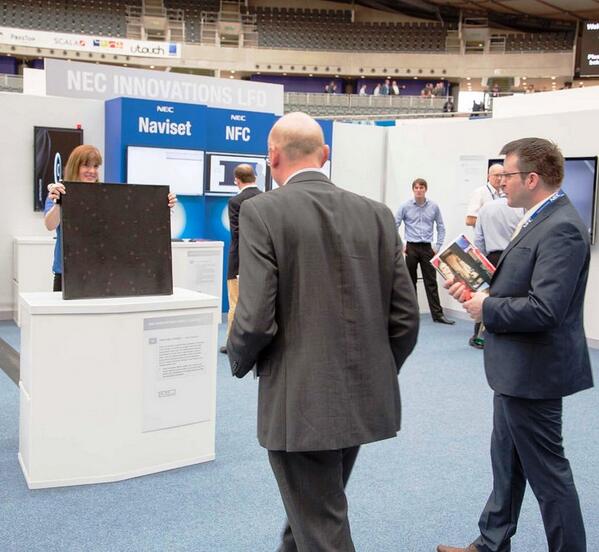 browninnovation's tweet image. Our newest #DirectionalAudio Ceiling Tile Speaker at @NECShowcase London