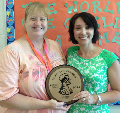 Our students raised $3532.07 and came in 2nd place in the "Pasta for Pennies" campaign.