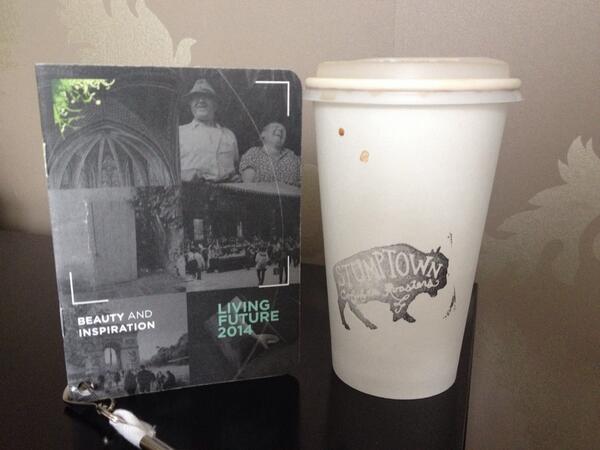 ppremchandran's tweet photo. Starting the day right. #LF14 http://t.co/Fkh9u4TrGv