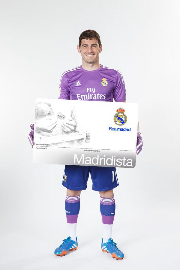 realmadrid's tweet photo. Hazte Madridista como @CasillasWorld ¡AHORA DESDE SOLO 15€! Mas info: http://t.co/xxdIOTHOY7 http://t.co/GGGMJNh51V