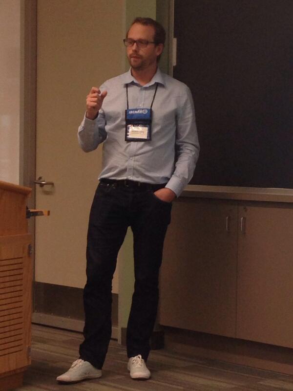 FBenaben's tweet image. Matthieu Lauras answers on questions after his presentation. @minesalbi #iscram2014