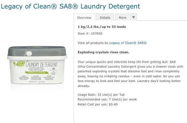 BioproductsCo's tweet photo. Laundry detergent http://t.co/ggNpN7sswf