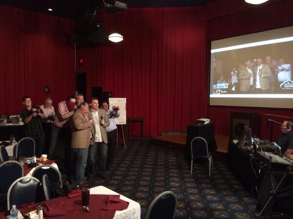 charleshood's tweet image. Show down at the OK-Duluth coral /cc @kzawo  @chris_conniff #vSEconf #HelloBrocade