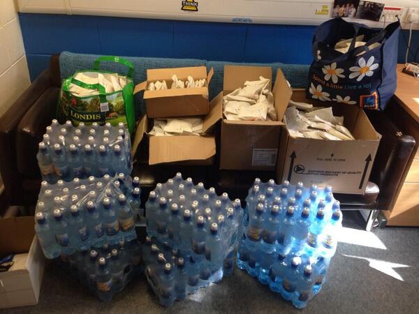 maynoothsu's tweet photo. Just finished the 1,200 exam packs &amp; 300 waters for distribution tomorrow &amp; Friday! #examdestress #maynoothopoly http://t.co/pyxXJ18jcq