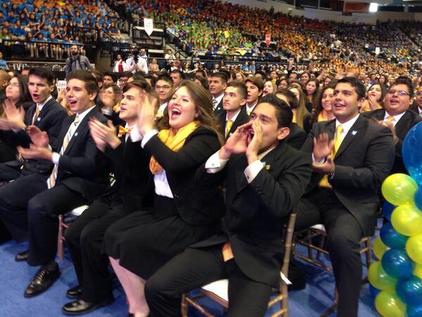 IDEAschools's tweet photo. #collegesigningday is happening now! We are so excited to learn the college choices of #IDEAMission and #IDEASanJuan! http://t.co/Bakl3DnQ6K