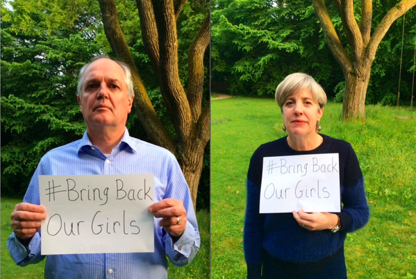 HeForShe's tweet photo. Txs #KimPolman & #PaulPolman, CEO @Unilever 4 standing up 4 our girls #BringBackOurGirls #HeForShe @phumzileunwomen http://t.co/16EyDk4sKz