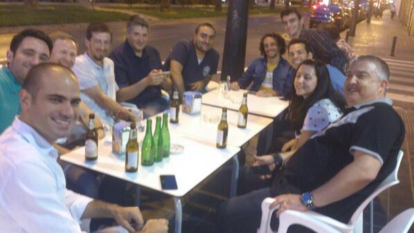 franciscoylopez's tweet photo. Valencia se viste de SEO en #seocena http://t.co/jvOR79KByC
