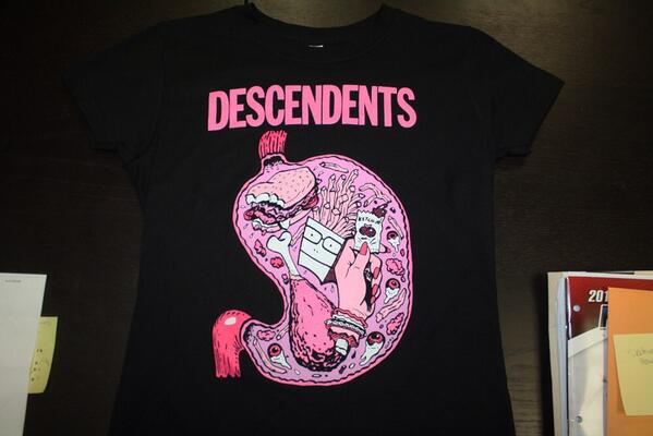 GLADRAGSINK's tweet image. 6 Color Print #descendents #kingsroadmerch #ilikefood #screenprint #bandmerch #shirts #customtees