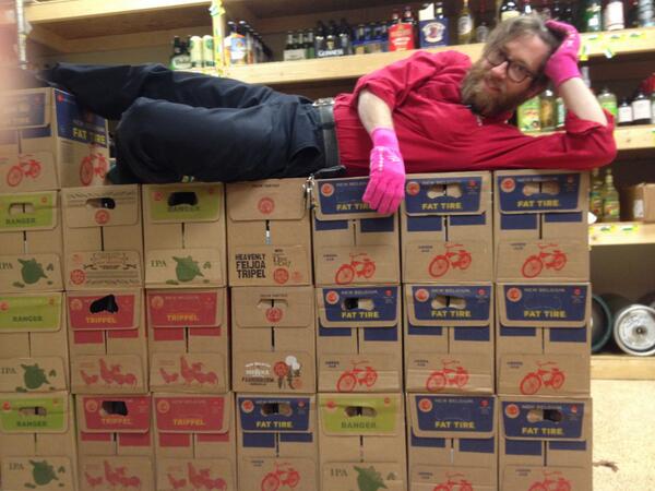 WeilandsMarket's tweet photo. @helvetikat Just some knucklehead we found on the street! He gets pretty vague sometimes, huh? #beersecrets http://t.co/YVmOydSEVJ