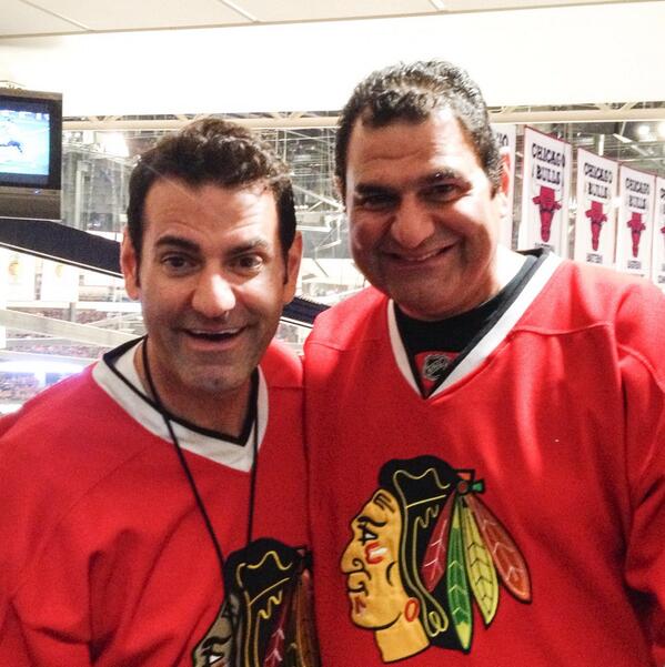 PeteMcMurray's tweet image. .@nhlblackhawks game 2 w/#BrotherEd @WGNRadio