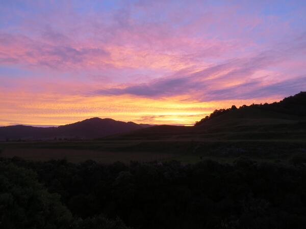 PoronuiNZ's tweet photo. 'Heaven on Earth Day'
Snaps taken during dinner at the Lodge http://t.co/OVNbuPsWL8
