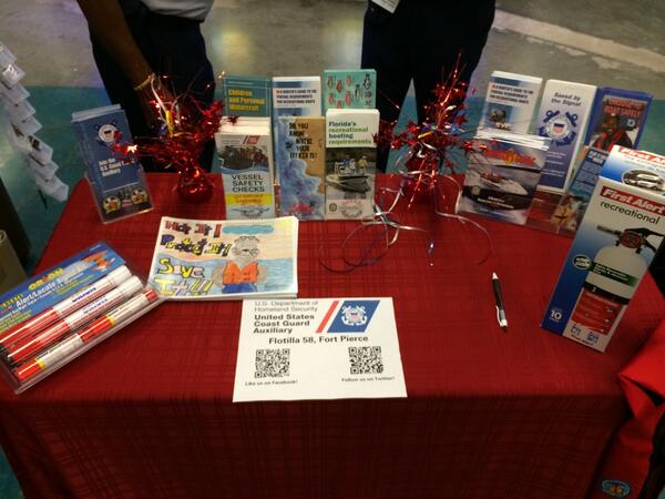 Our #NSBW display <a href="/Bass_Pro_Shops/">Alvina Guasp</a> on Gatlin Blvd in Port Saint Lucie. We're here until 7:45 tonight!