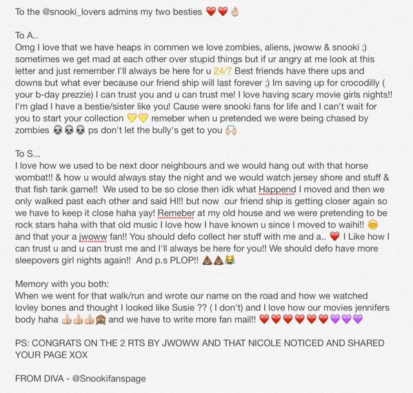 Snookifanspage's tweet photo. To @Snooki_lovers XX were so silly 😂😂💜 http://t.co/KyUtPBz5oA