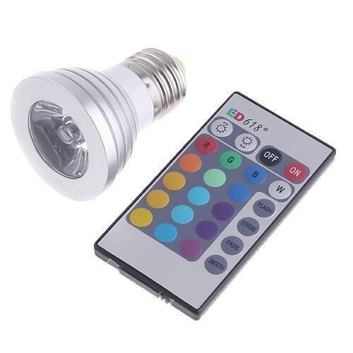 DISTRIBUIDORAV9's tweet photo. Foco Led Rgb Multicolor 16 Colores A Control Remoto $12,9 http://t.co/fkqULQlCeY