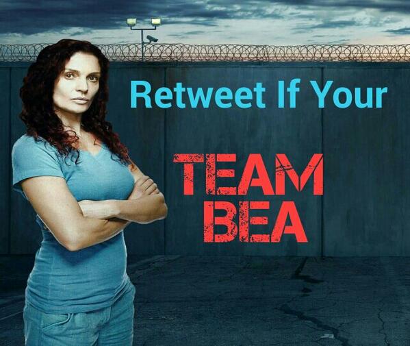 BeaSmith_red's tweet photo. @Wentworth_soho @SoHoTVAU @daniellecormack Retweet if your TEAM BEA!!! #wentworth #wentworthS2 #queenbea #teambea http://t.co/UnmZBTbYqW