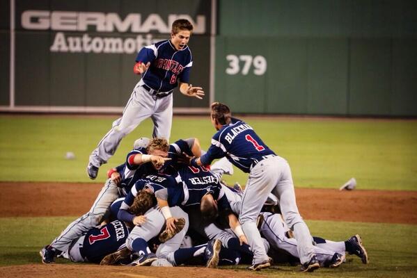 lbbaseballlb's tweet photo. A bit of old history for for Lake Brantley Baseball. Great team with a lot of great players on it #neverforget http://t.co/d1oRNurnhX