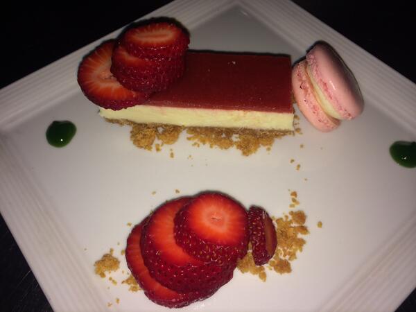 Be sure to try out our new summer menu, featuring Strawberry Cheesecake!