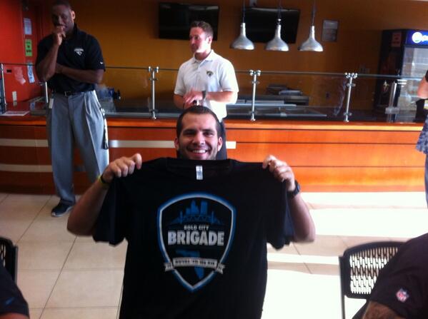 RichmondBCB's tweet photo. Perfect. RT @FeelTheTeal: Here you go @BoldCityBrigade !!!! Bortles is #DTWD!!! Bb http://t.co/k4AB4aN7RA