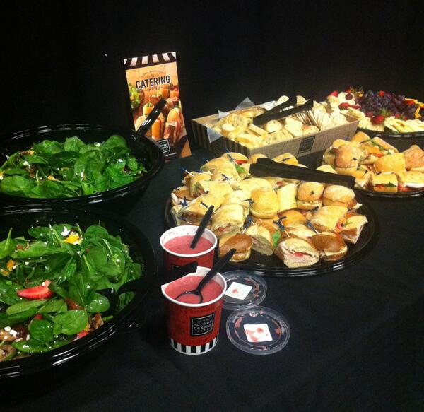 austinmusic's tweet photo. Check out the spread at our #AMFPanel tonight, courtesy of @CornerBakery Cafe! We look forward to seeing ya'll soon! http://t.co/5r1eTn2sym