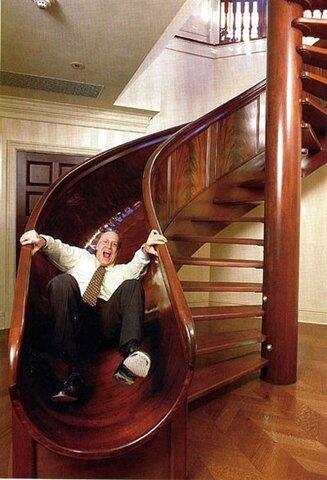 BHG_LIVE's tweet photo. Take the stairs? I'll take the slide, thanks. http://t.co/d5xt2Jqsl1