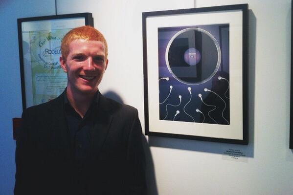 CapicNational's tweet photo. #rodeo6 winner @redflixx with his 1st place piece "musical conception" Way to go! http://t.co/YJs0oRYENd